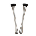 Blank Stainless Steel Muddler, Grooved Head Muddler, Bar Tool